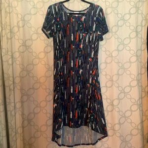 LuLaRoe Multicolor Carly Dress